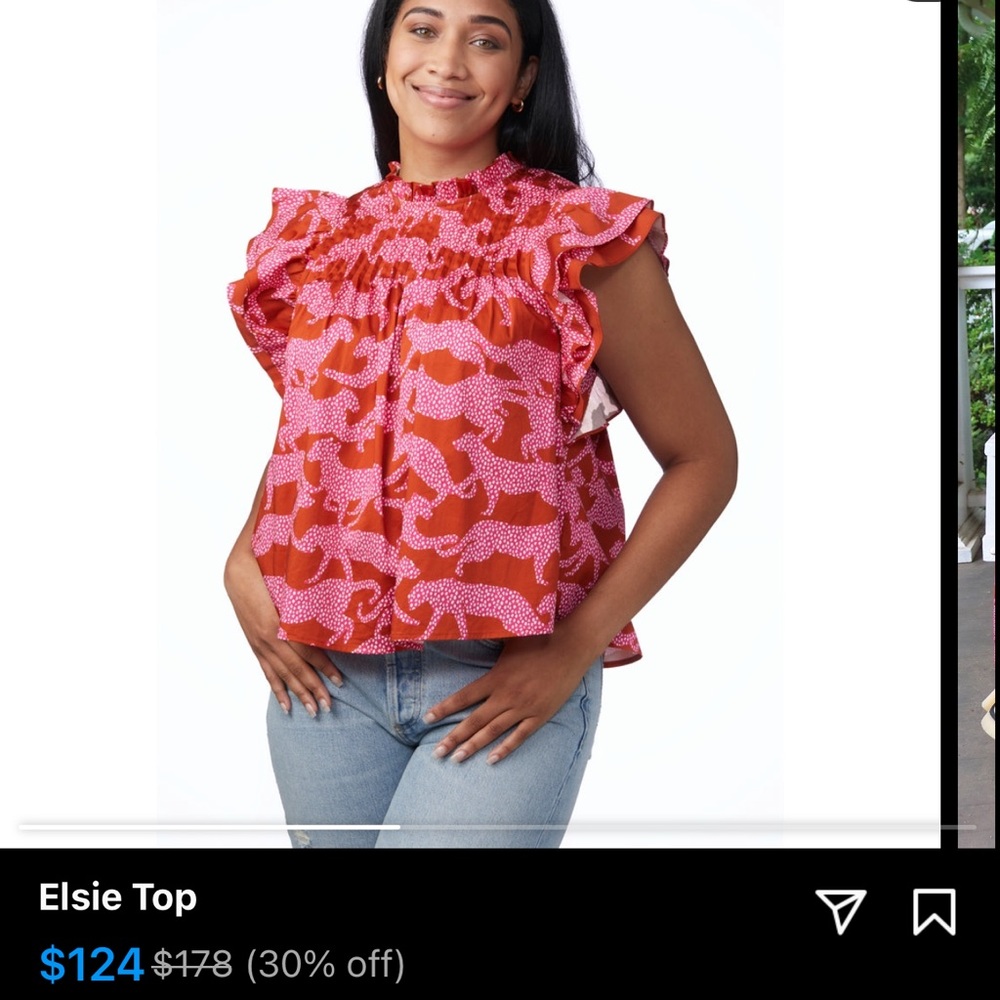 Crosby by Mollie Burch- Elsie Top
